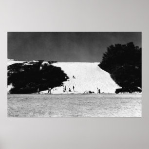 Kauai Hawaii - beskåda av att skälla Sands Poster