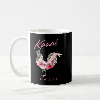 Kauai Hawaii Flower Hibiscus Chicken Älskare Souve Kaffemugg