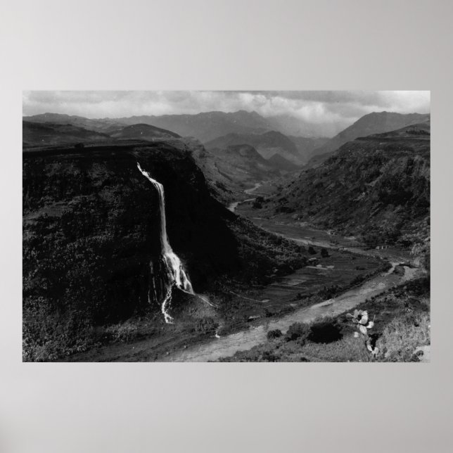 Kauai, Hawaii - Hanapepedalen Poster (Framsidan)