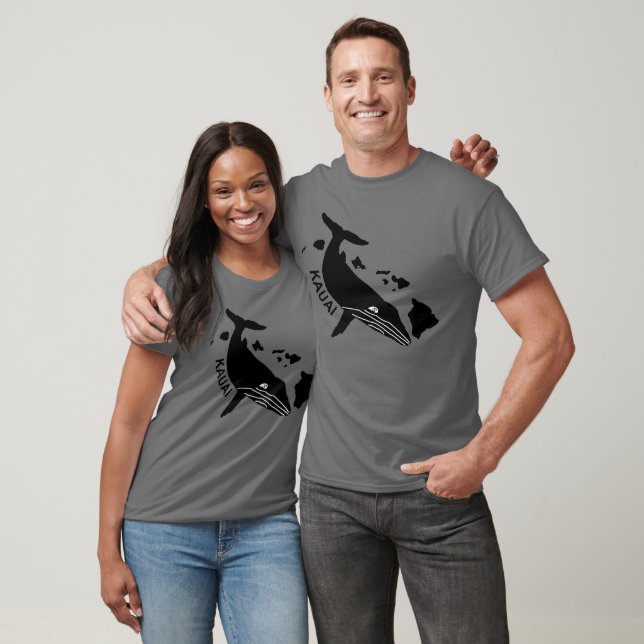 Kauai - Hawaii Islands Humpback T Shirt (Unisex)