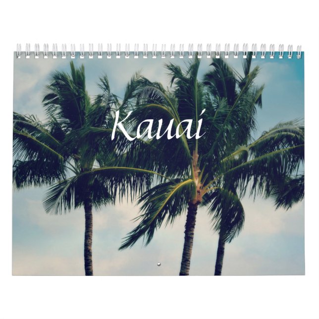 Kauai Hawaii Kalender (Omslag)