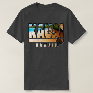 Kauai Hawaii Med Hawaiiöar T Shirt