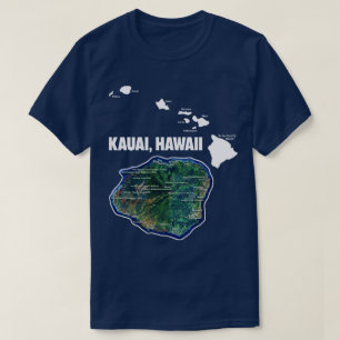 Kauai Hawaii Med Hawaiiöarna T Shirt