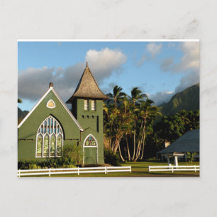 Kauai Hawaii North Shore Chapel Vykort