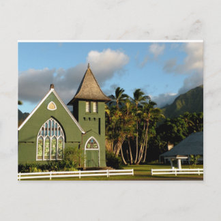Kauai Hawaii North Shore Chapel Vykort
