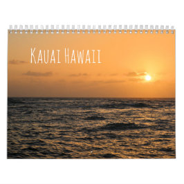 Kauai Hawaii Photography Kalender