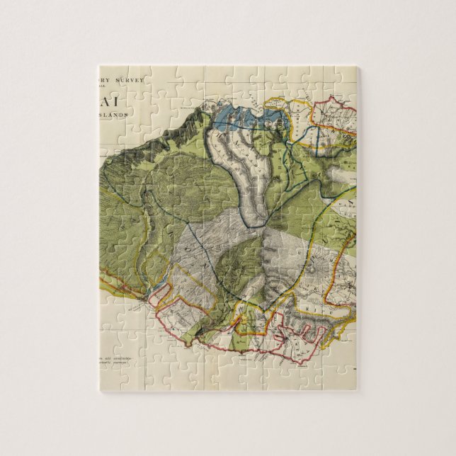 Kauai, Hawaii Pussel (Vertikal)