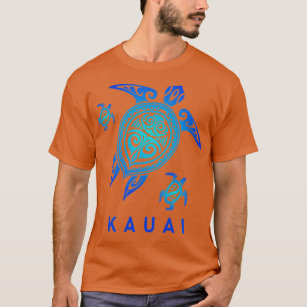 Kauai Hawaii Sea Blue T Shirt