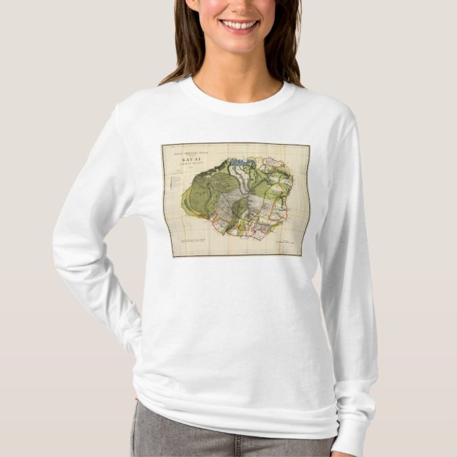 Kauai Hawaii T Shirt (Framsida)