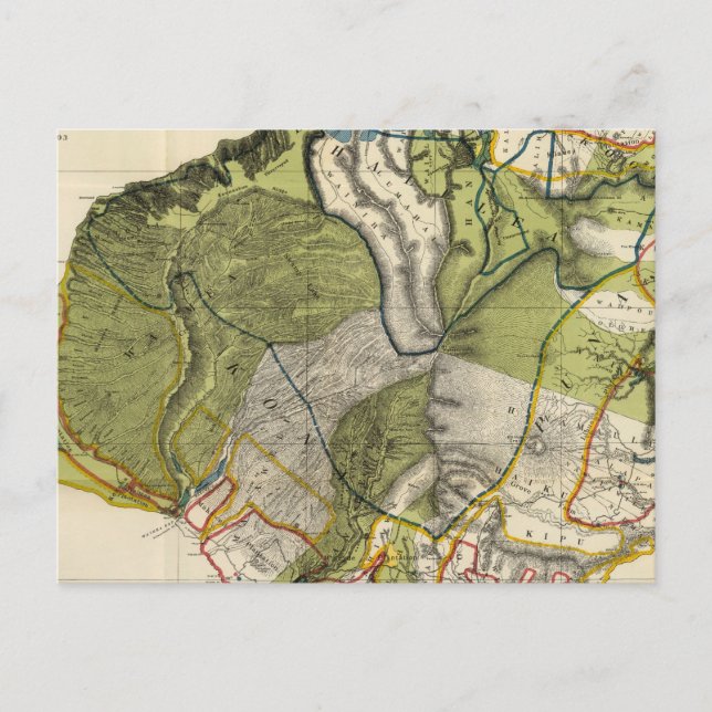 Kauai, Hawaii Vykort (Framsida)