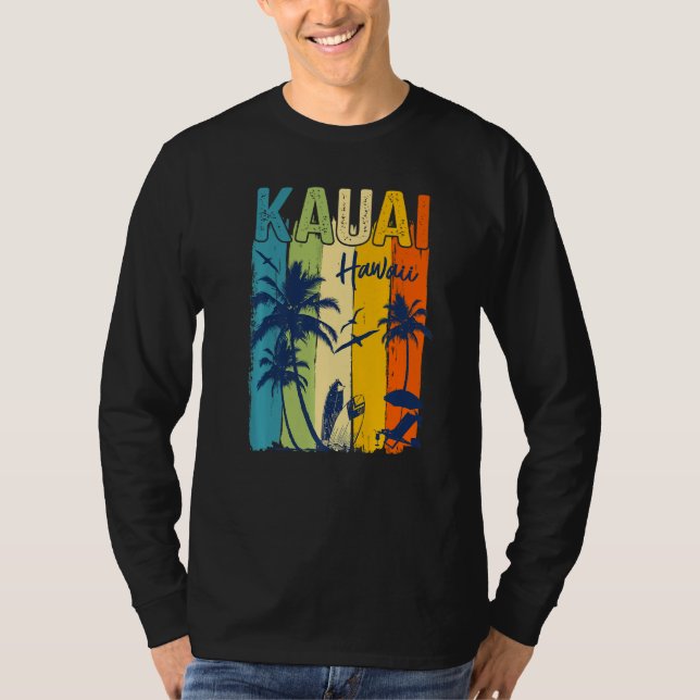 Kauai Hawaiian Family Vacation Matching Group Prem T Shirt (Framsida)
