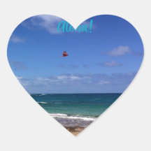 Kauai hjärta Aloha-dekett