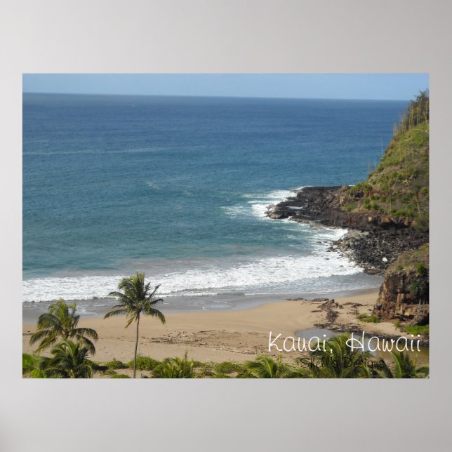 Kauai Island Hawaii Poster (Framsidan)
