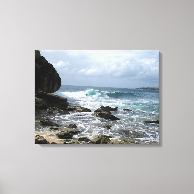 Kauai Ocean Scene Canvas (Framsida)