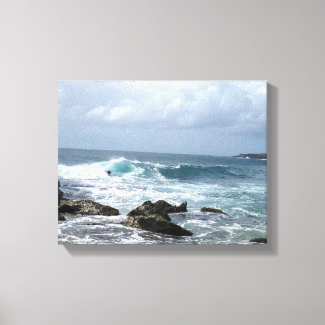 Kauai Ocean Scene Canvas (Framsida)