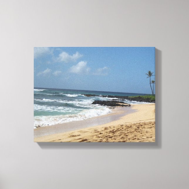 Kauai Ocean Scene Canvas (Framsida)