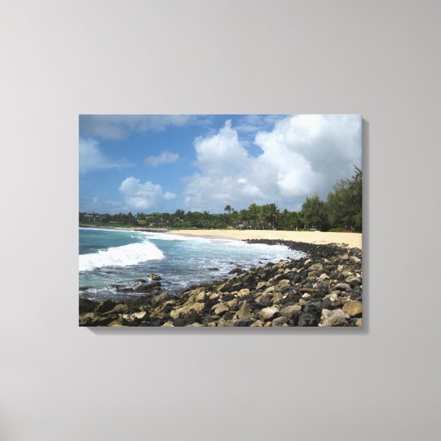 Kauai Ocean Scene Canvas (Framsida)