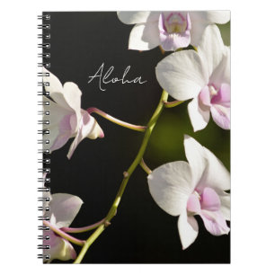 Kauai Orkidé Blommor (foto taget av mig) Anteckningsbok