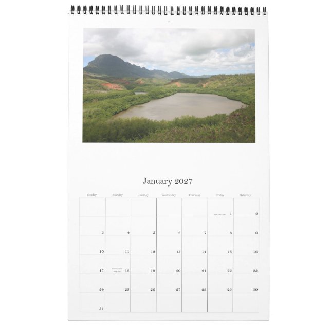 Kauai Photos Calendar 2011 Kalender (Jan 2027)