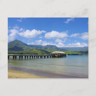 Kauai - Piren vid Hanalei Vykort