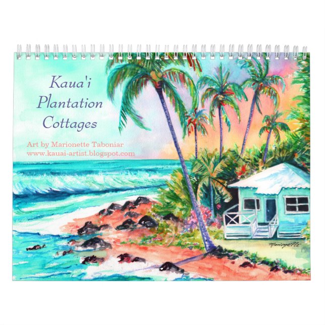 Kauai Plantation Cottages Kalender (Omslag)