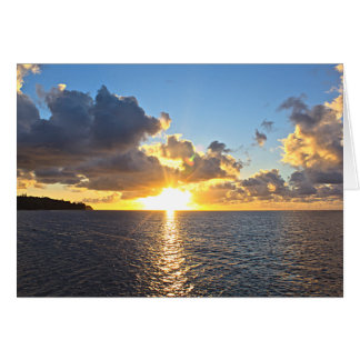 Kauai Sol Hälsningskort