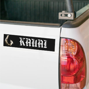 KAUAI - stammen Krok Bildekal