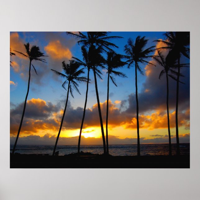 Kauai Sunrise Poster (Framsidan)