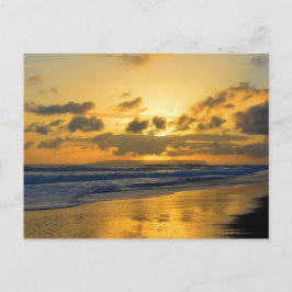 Kauai Sunset med Niihau på Horizon Vykort