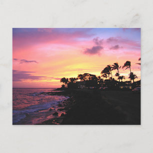 Kauai Sunset Vykort