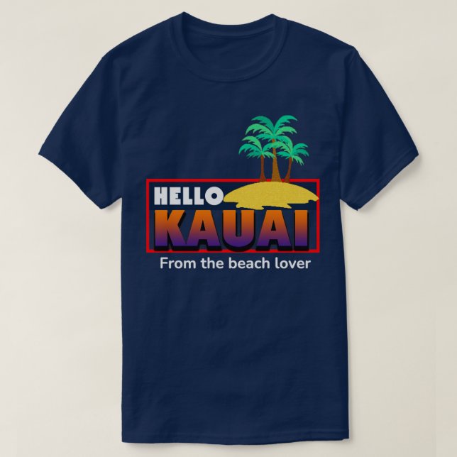 Kauai T Shirt (Design framsida)