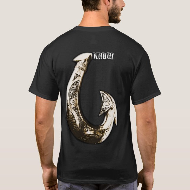 Kauai Tribal Krok T Shirt (Baksida)