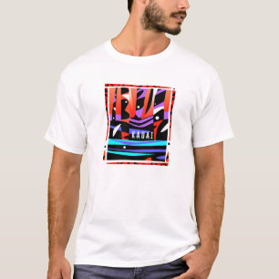 Kauai-tröja, hawaiiansk semestertee, hawaii t-shir t shirt
