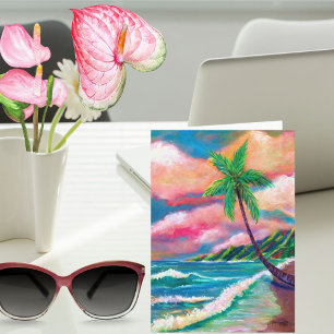 Kauai Tropical Beach Card Kort