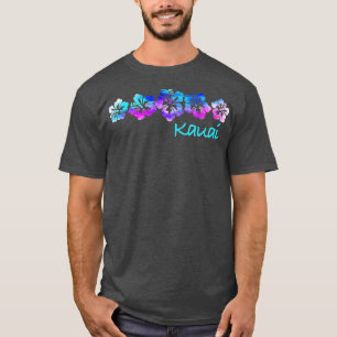 Kauai Vintage Hibiscus Flower T Shirt