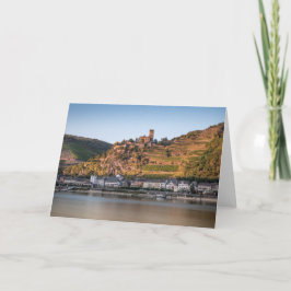 Kaub am Rhein - Tyskland Kort