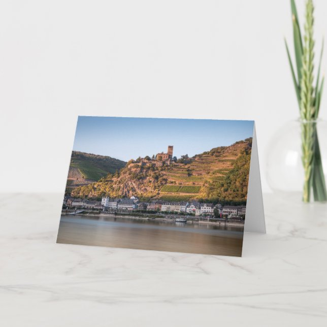 Kaub am Rhein - Tyskland Kort (Framsida)