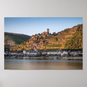 Kaub am Rhein - Tyskland Poster