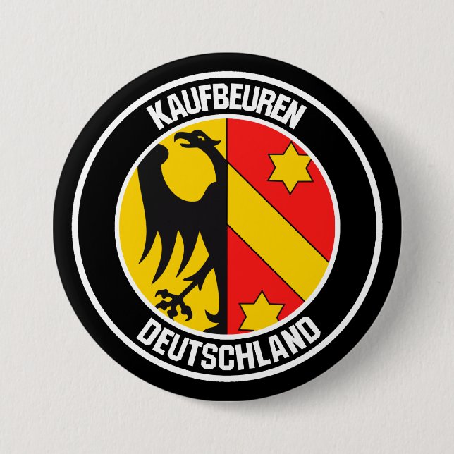 Kaufbeuren Round Emblem Knapp (Framsida)