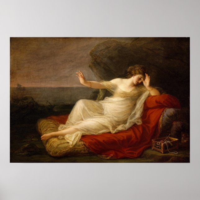 Kauffman - Ariadne övergiven av Theseus Poster (Framsidan)