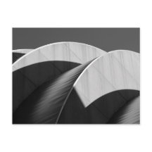 Kauffman Center Black and White Kurvor