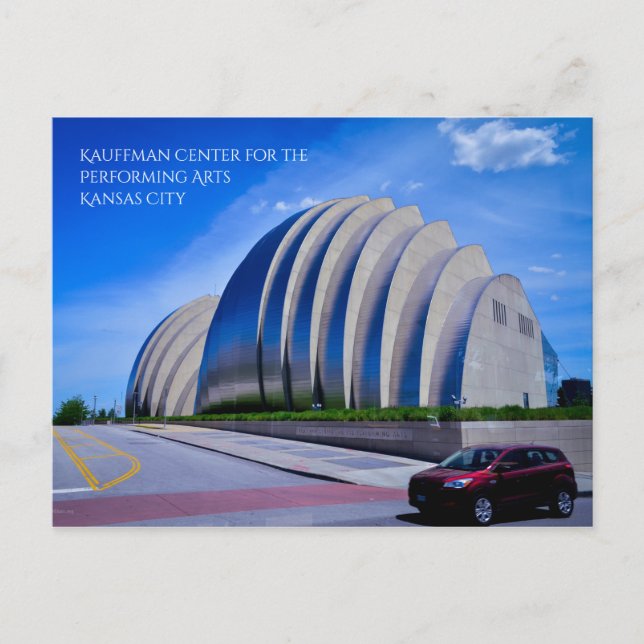 Kauffman Center, Kansas City Vykort (Framsida)