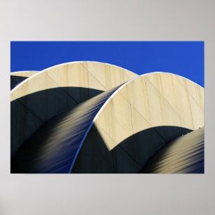 Kauffman Center Kurvor och Shadows Poster