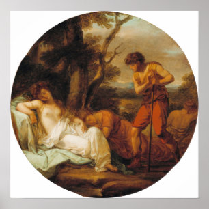 Kauffman - Cymon och Iphigenia Poster