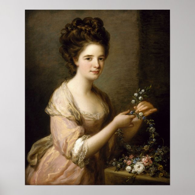 Kauffman - Eleanor Countess av Lauderdale Poster (Framsidan)