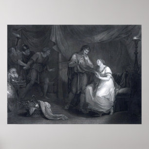 Kauffman - Scen från Troilus och Cressida Poster