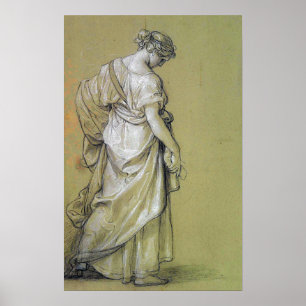 Kauffman - Studie av ständiga kvinnor Poster