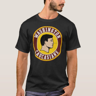 Kaukasier - ( DISTRESSED) Klassisk T-Shirt
