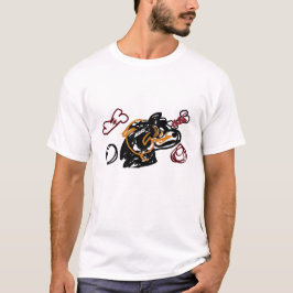 Kaukasisk Schäferhund konst T Shirt