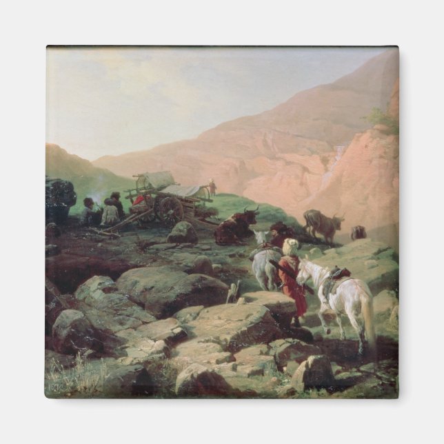 Kaukasus 1872 magnet (Framsidan)